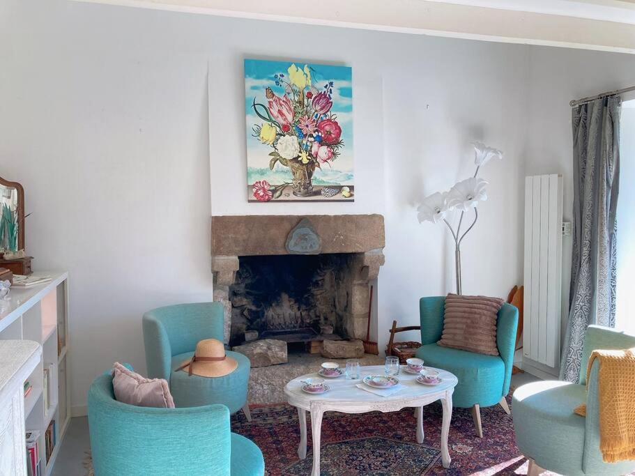 Ker Maja : Charmante Maison 1930 * Jardin * 2 Velos * Wifi カルナック エクステリア 写真