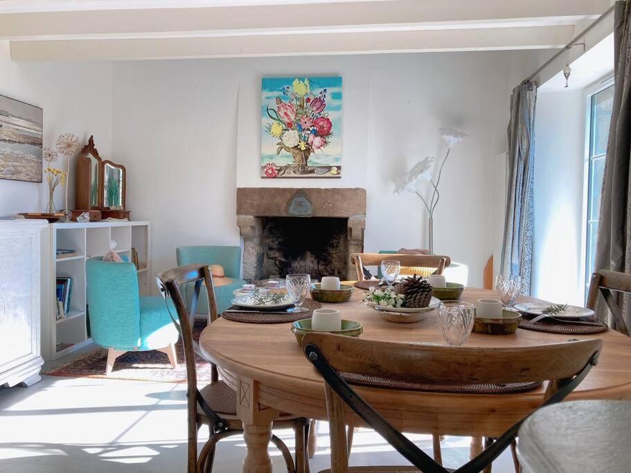 Ker Maja : Charmante Maison 1930 * Jardin * 2 Velos * Wifi カルナック エクステリア 写真
